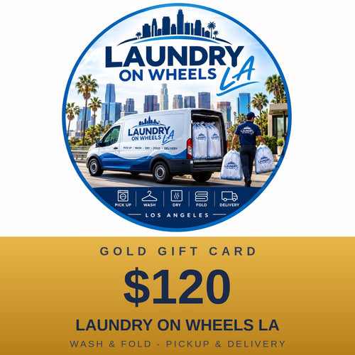 Laundry On Wheels LA Gold Gift Card $120